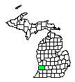 Map of Allegan County