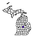 Map of Gratiot County