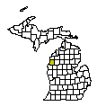 Map of Manistee County
