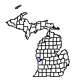 Map of Muskegon County