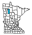 Map of Clearwater County