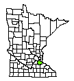Map of Dakota County