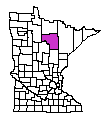 Map of Itasca County