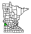 Map of Lac qui Parle County