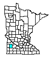 Map of Lyon County