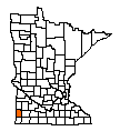 Map of Pipestone County