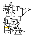 Map of Yellow Medicine County