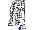 Map of Hancock County