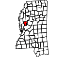 Map of Humphreys County