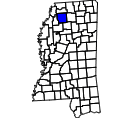 Map of Panola County