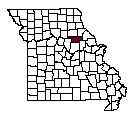 Map of Audrain County