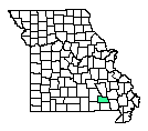 Map of Carter County
