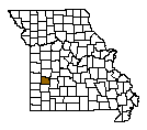 Map of Cedar County