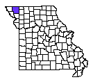 Map of Nodaway County