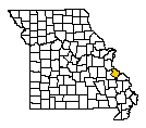 Map of Ste. Genevieve County