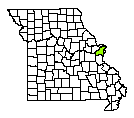 Map of St. Louis County
