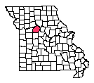 Map of Saline County