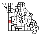 Map of Vernon County
