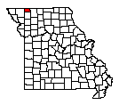 Map of Worth County