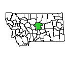 Map of Fergus County