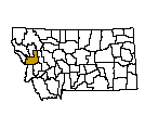 Map of Missoula County
