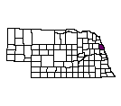 Map of Burt County