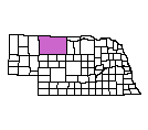Map of Cherry County