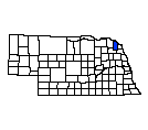 Map of Dixon County