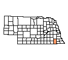 Map of Gage County