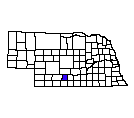 Map of Gosper County