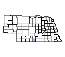 Map of Harlan County