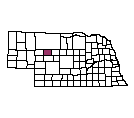 Map of Hooker County