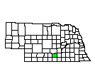 Map of Kearney County