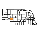 Map of Keith County