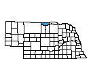 Map of Keya Paha County