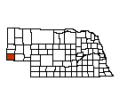 Map of Kimball County