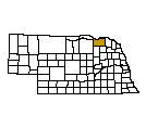 Map of Knox County