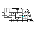 Map of Merrick County