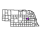 Map of Nance County