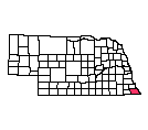 Map of Richardson County