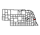 Map of Sarpy County