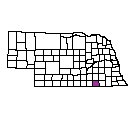 Map of Thayer County