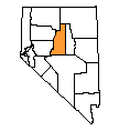 Map of Lander County