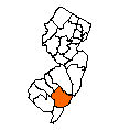 Map of Atlantic County