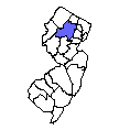 Map of Morris County