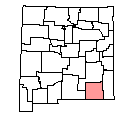 Map of Eddy County