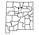 Map of Los Alamos County
