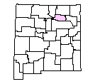 Map of Mora County