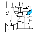 Map of Quay County