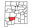 Map of Sierra County